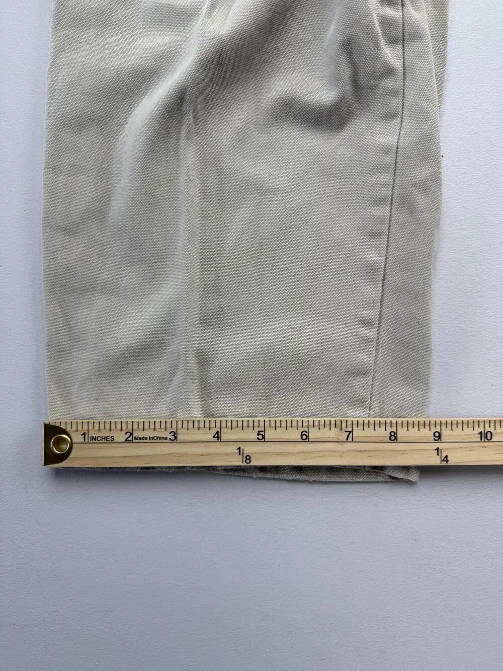 The North Face Pants Mens 36 Beige Cargo Relaxed Fit Canvas Outdoor Workwear